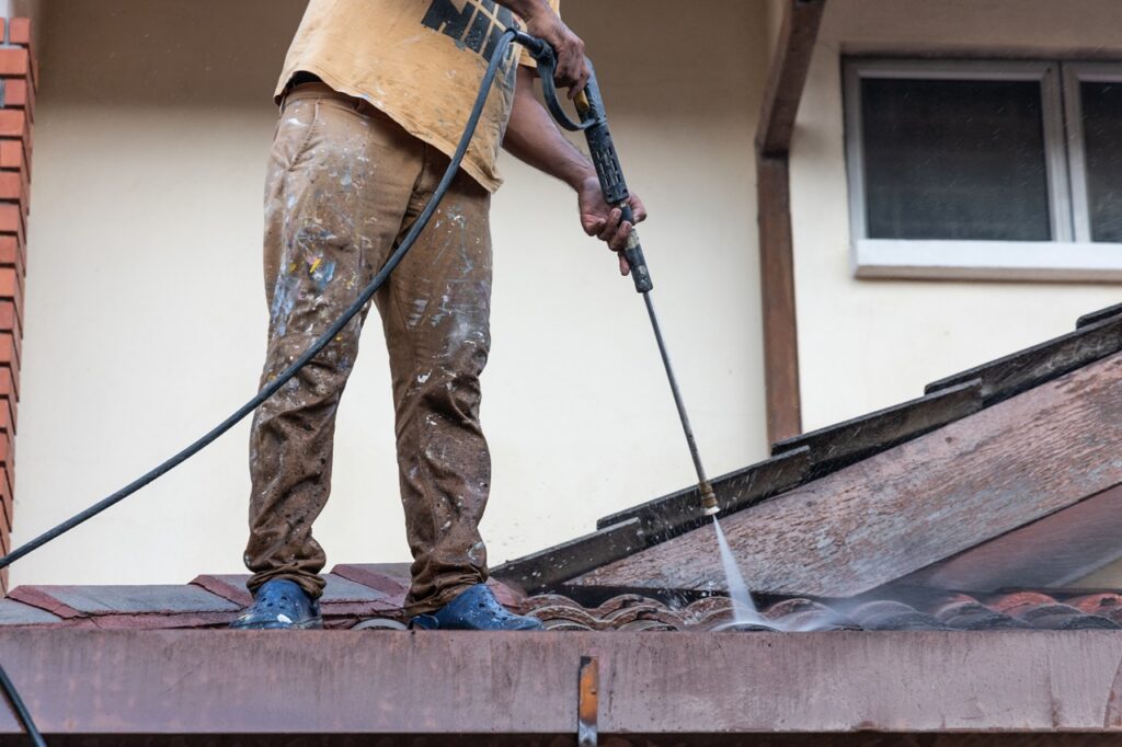 roof cleaning